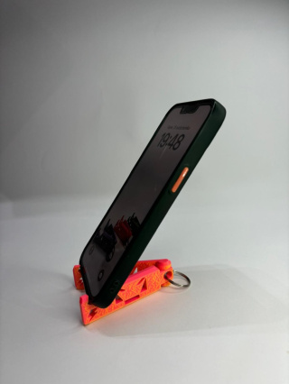 Brelok PhoneStand Rózówy